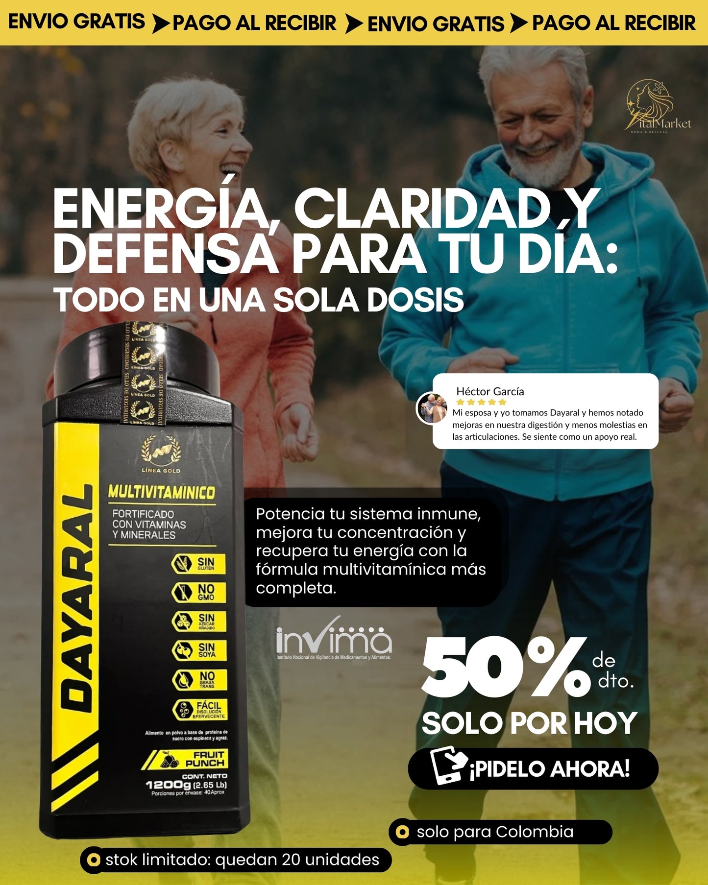 DAYARAL® MULTIVITAMINICO ORIGINAL